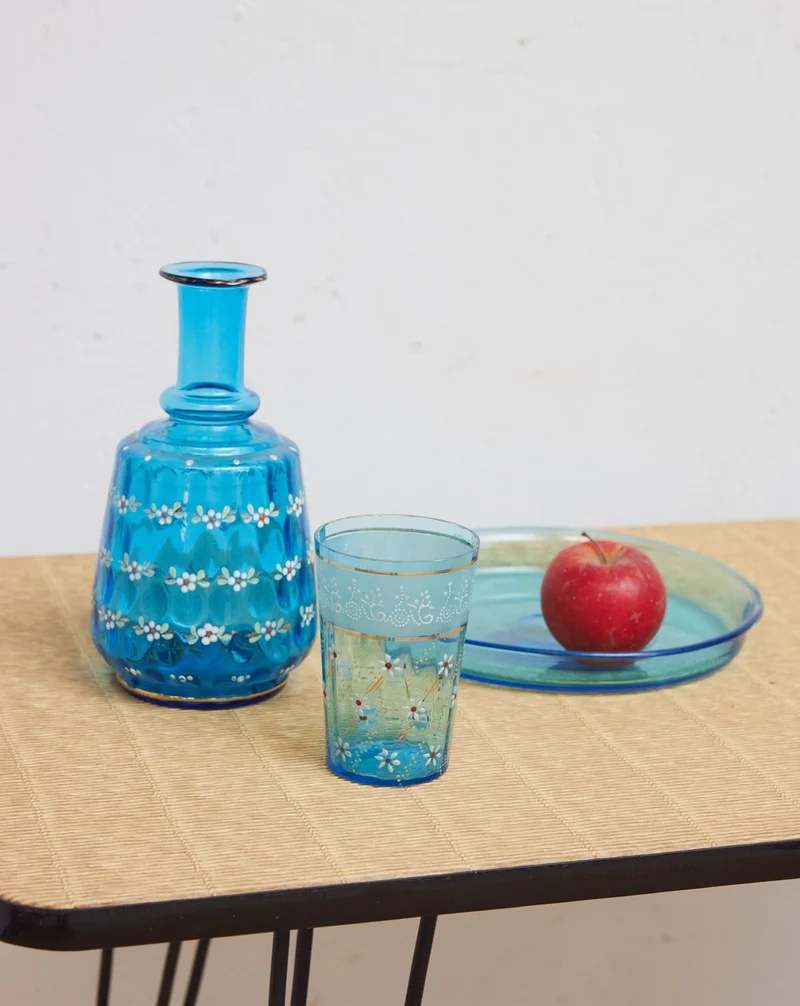 Alix, la carafe en verre vintage N°1116