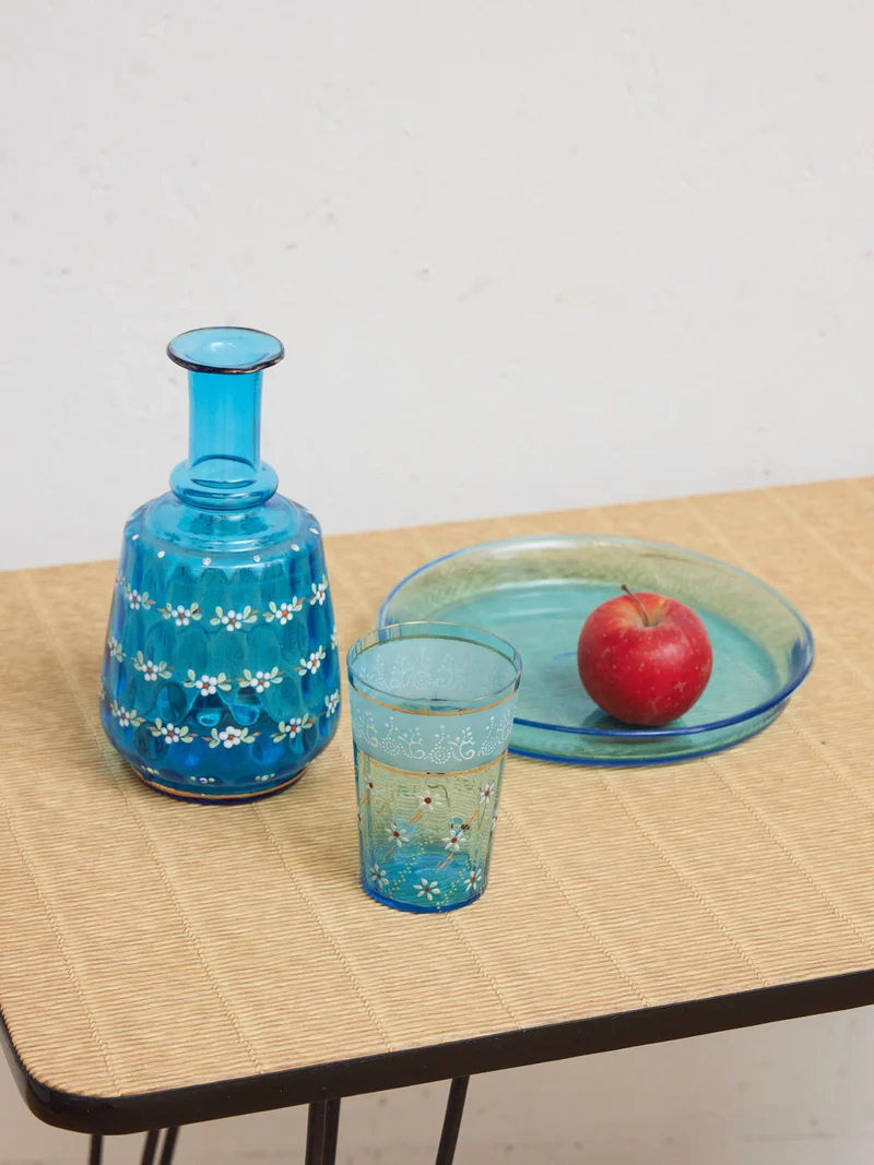 Alix, la carafe en verre vintage N°1116