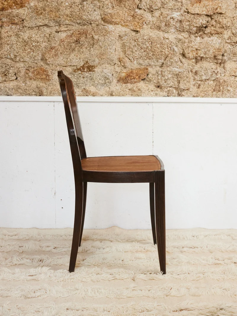 Claude, la chaise Art déco en bois N°1344