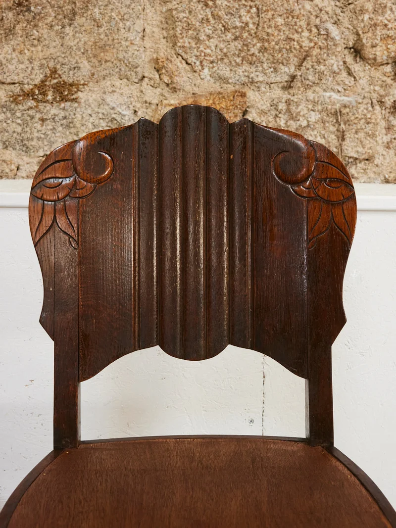 Claude, la chaise Art déco en bois N°1344