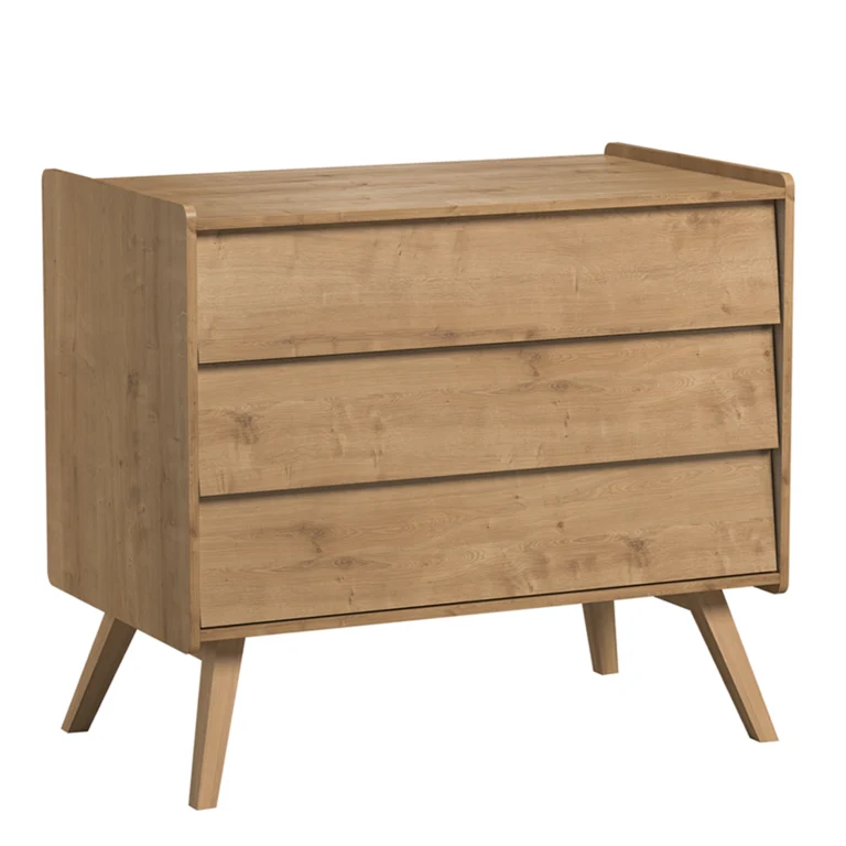 Commode 3 tiroirs et Chiffonnier Vox Vintage Bois