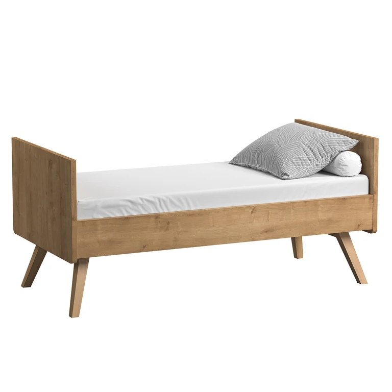 Lit bébé évolutif et Chiffonnier Vox Vintage Bois