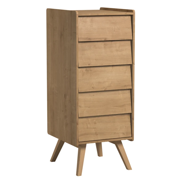 Lit bébé évolutif et Chiffonnier Vox Vintage Bois