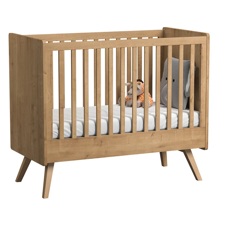 Lit bébé et Chiffonnier Vox Vintage Bois