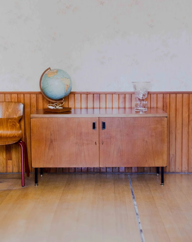 Gustave, le buffet contemporain en teck N°1614