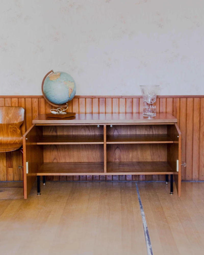 Gustave, le buffet contemporain en teck N°1614