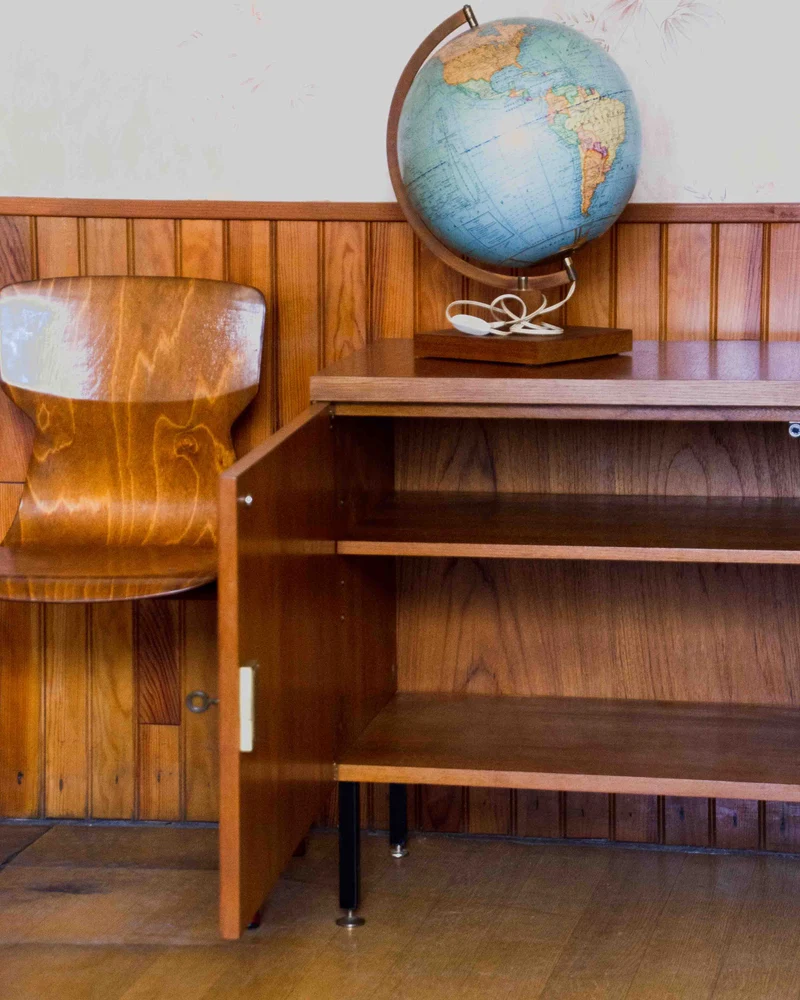Gustave, le buffet contemporain en teck N°1614