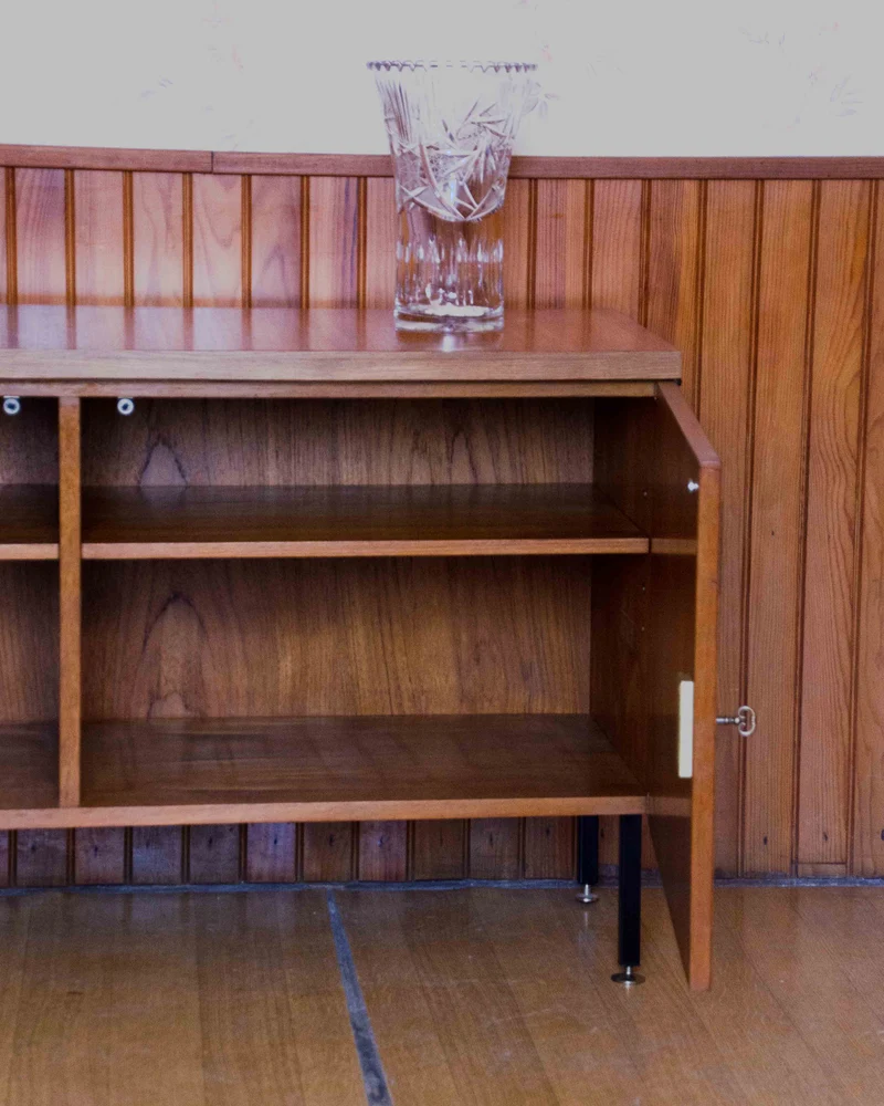 Gustave, le buffet contemporain en teck N°1614
