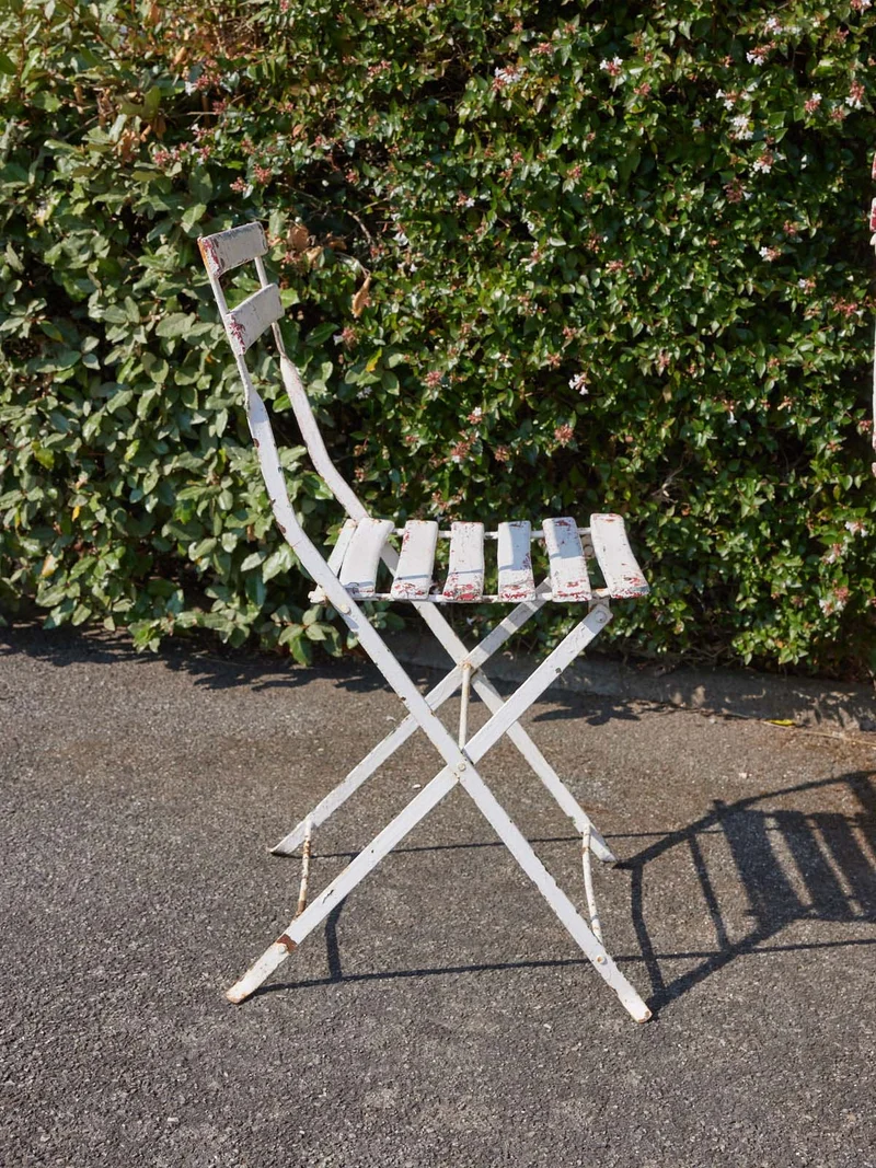 Claude, le lot de 4 chaises pliantes vintage N°1441
