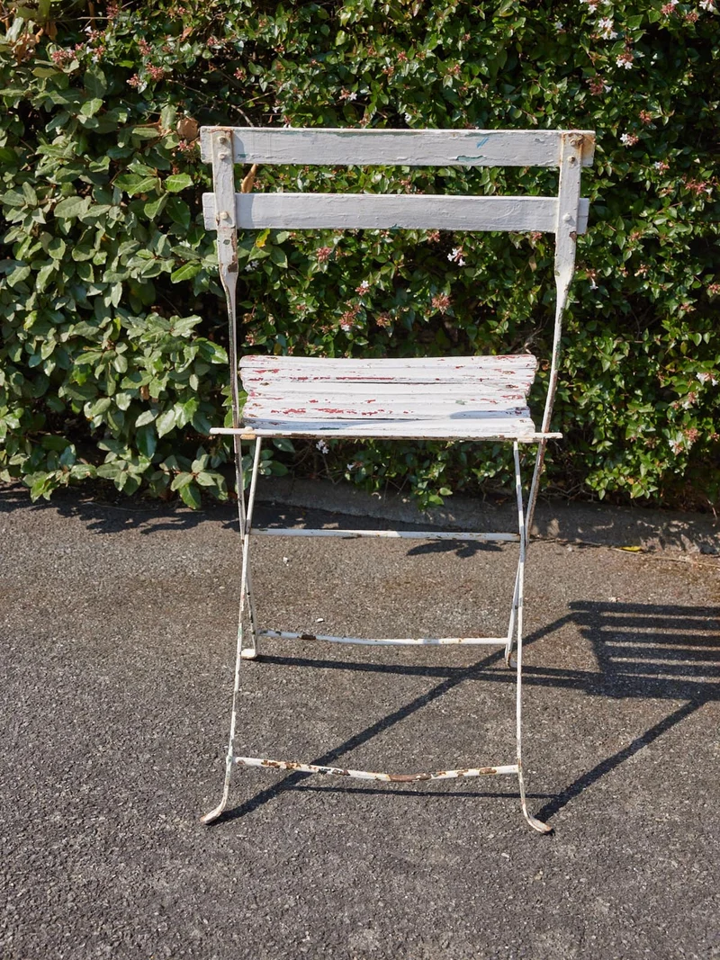 Claude, le lot de 4 chaises pliantes vintage N°1441