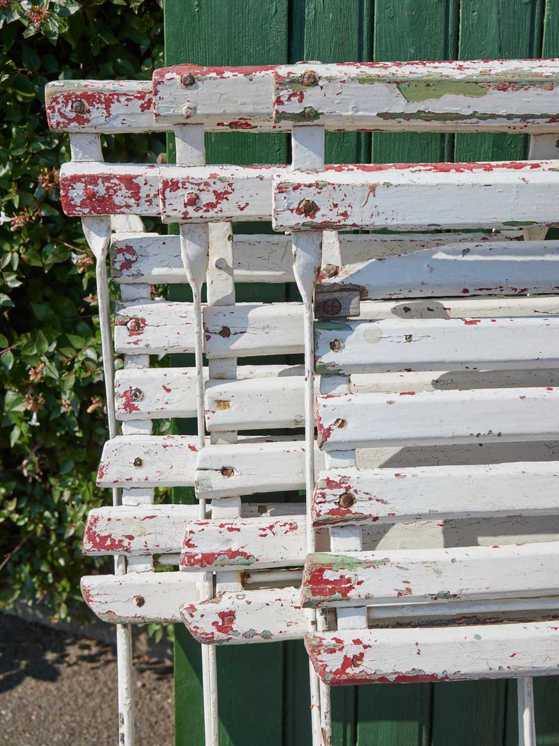 Claude, le lot de 4 chaises pliantes vintage N°1441