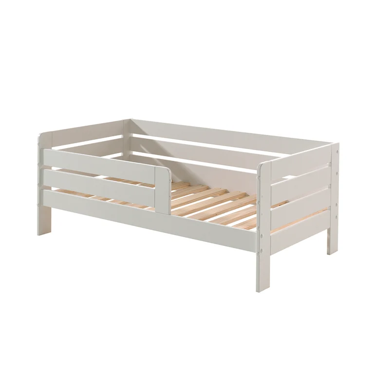 Lit 70x140 sommier inclus Vipack Ted - Blanc
