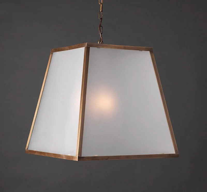 Casa Padrino Luxus Hängeleuchte Laterne Messing Brüniert B. 60 x H. 60 cm - Handgefertigte Laterne aus Messing - Luxus Kollektion - Edel & Prunkvoll