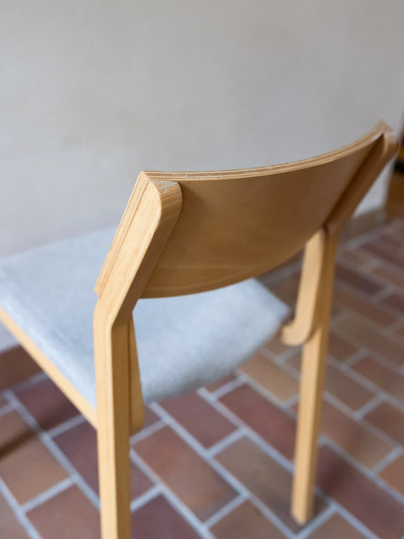 Alma, le lot de 4 chaises chêne clair N°1793
