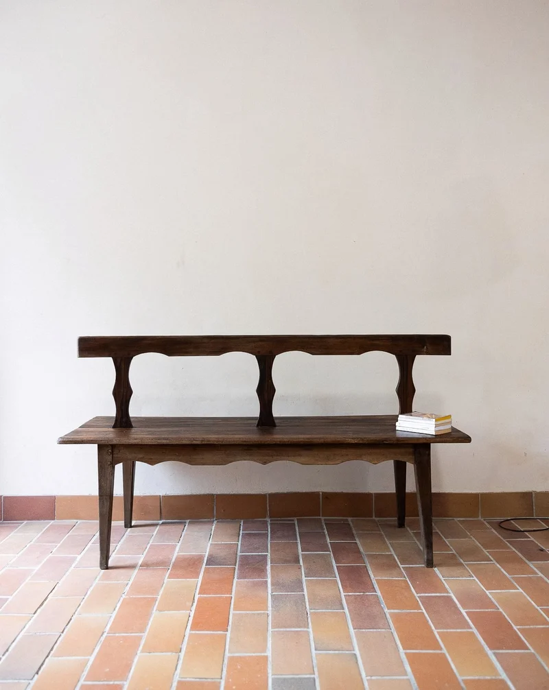 Antoine, le banc en bois rustique N°482