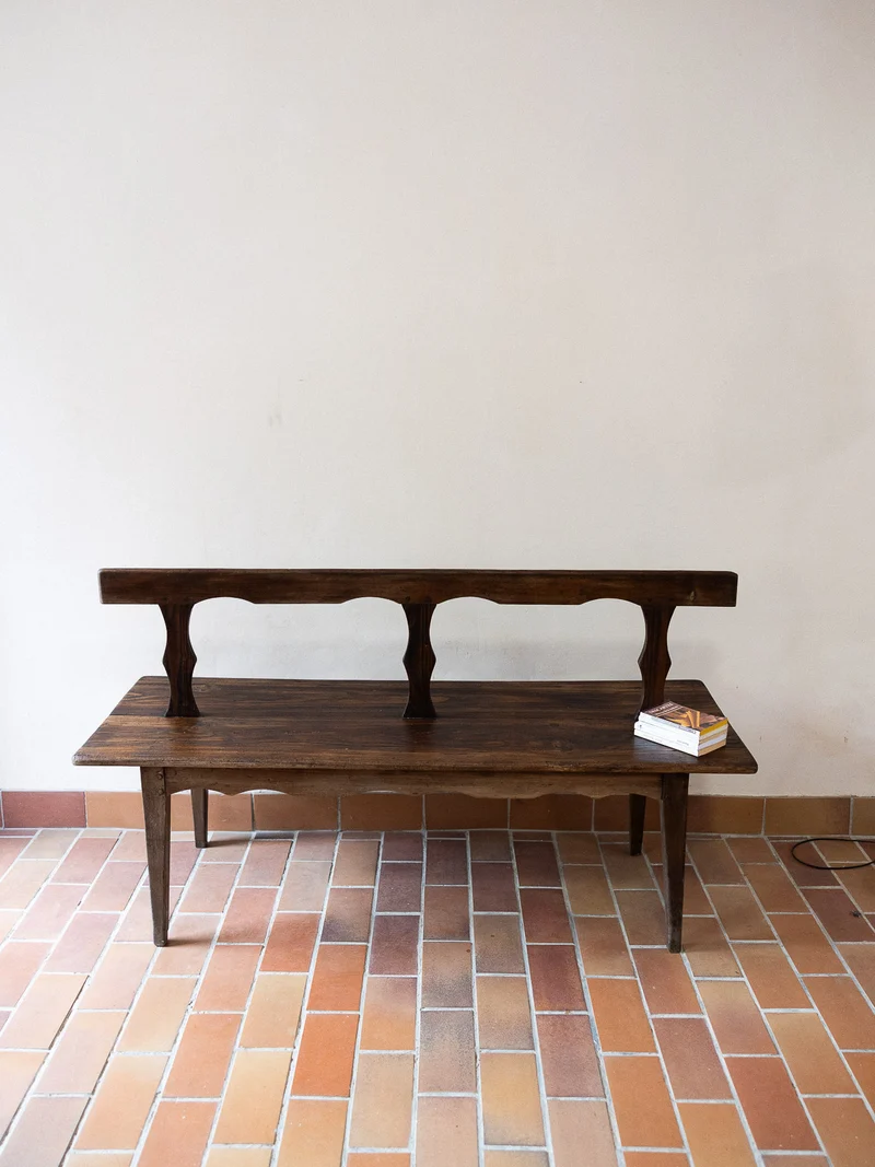 Antoine, le banc en bois rustique N°482