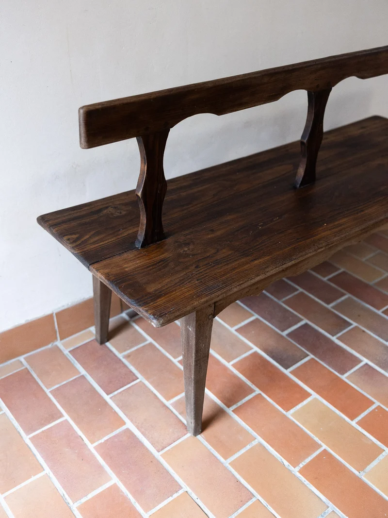 Antoine, le banc en bois rustique N°482