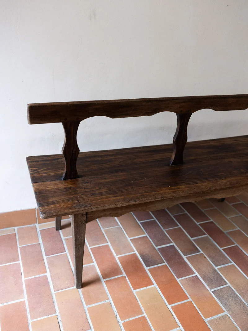 Antoine, le banc en bois rustique N°482