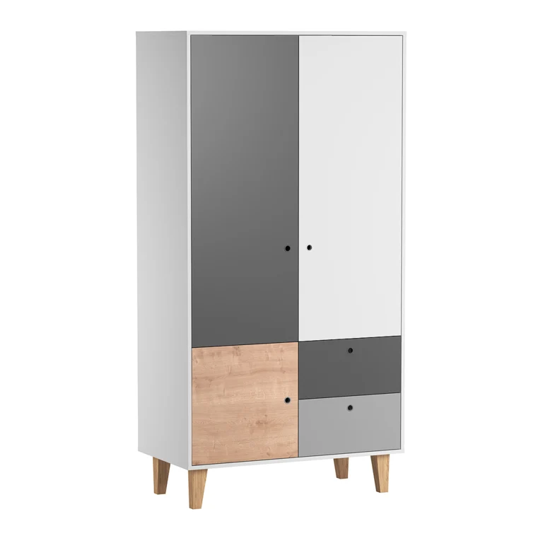 Lit bébé et Armoire Vox Concept Bois