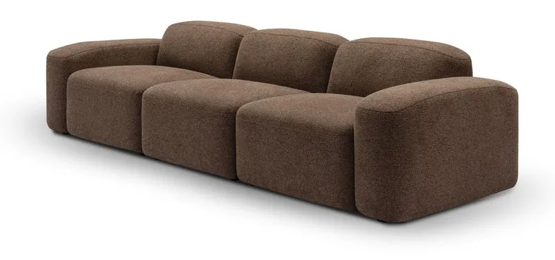 Casa Padrino Luxus Sofa 105 x 100 x H. 69.5 cm - Sofa mit Stoffbezug - Moderne Wohnzimmer Möbel - Luxus Qualität