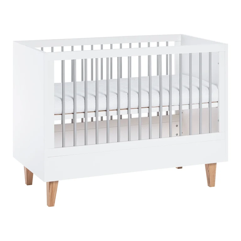 Lit bébé et Commode à langer Vox Concept Rouge