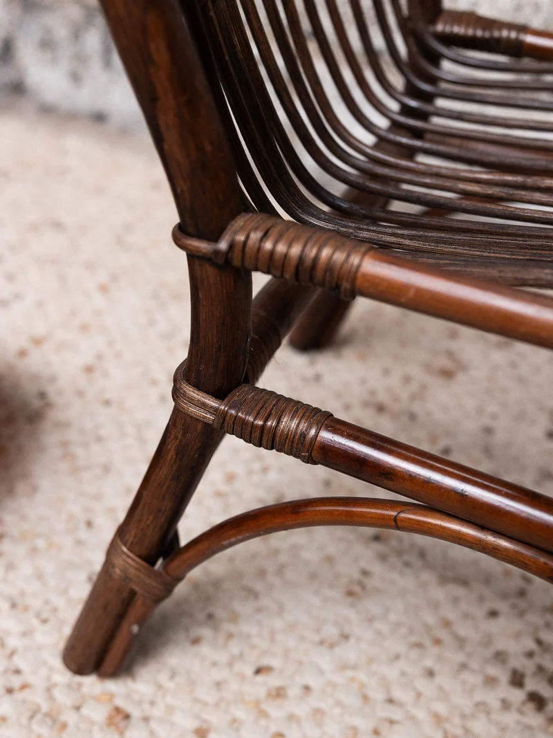 Claude, la chaise en rotin N°1478