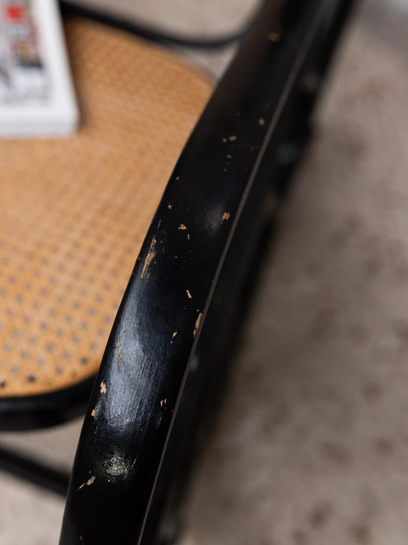 Alibert, le rocking-chair en cannage N°92