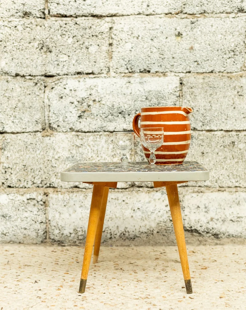 Donna, la table basse en mosaïque N°1113
