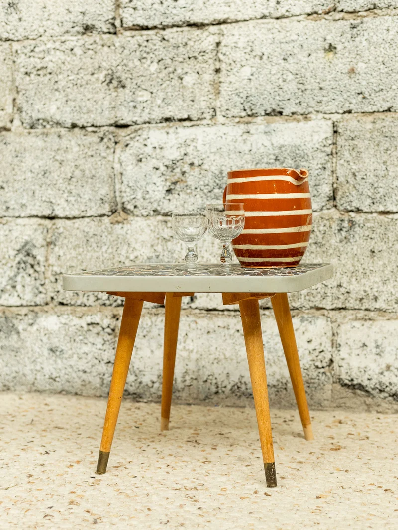 Donna, la table basse en mosaïque N°1113