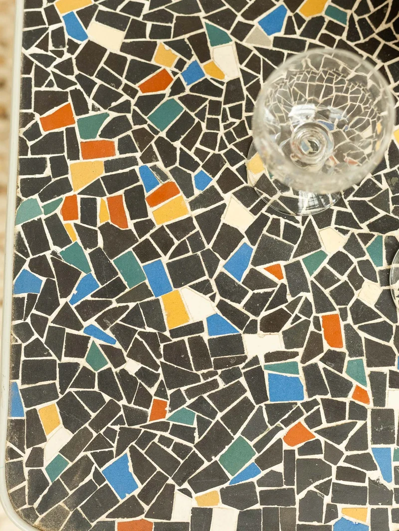Donna, la table basse en mosaïque N°1113