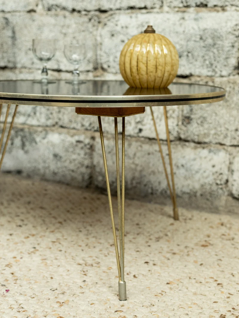 Donna, la table basse métallique N°1114