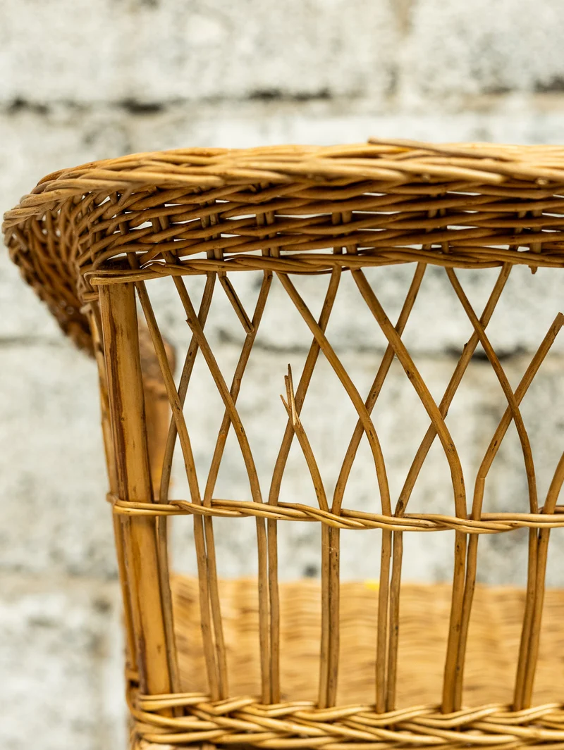 Ernestine, la chaise pour enfant en rotin N°1319