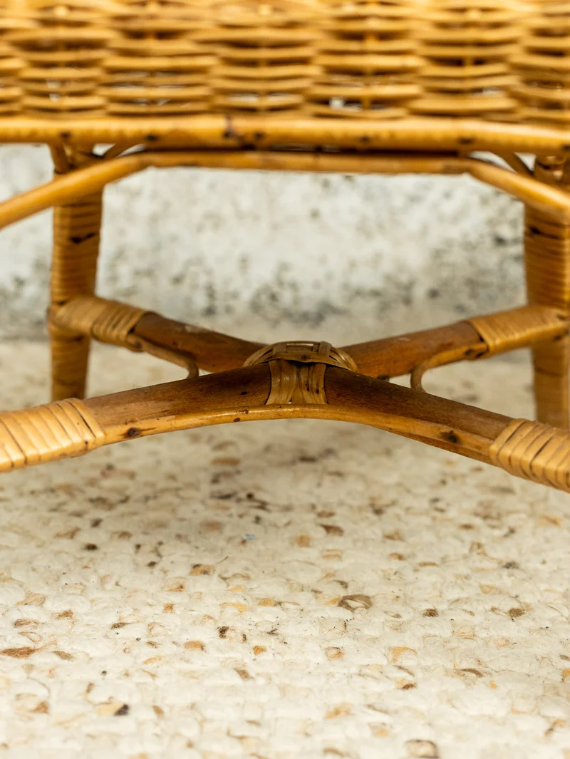 Ernestine, la chaise pour enfant en rotin N°1319