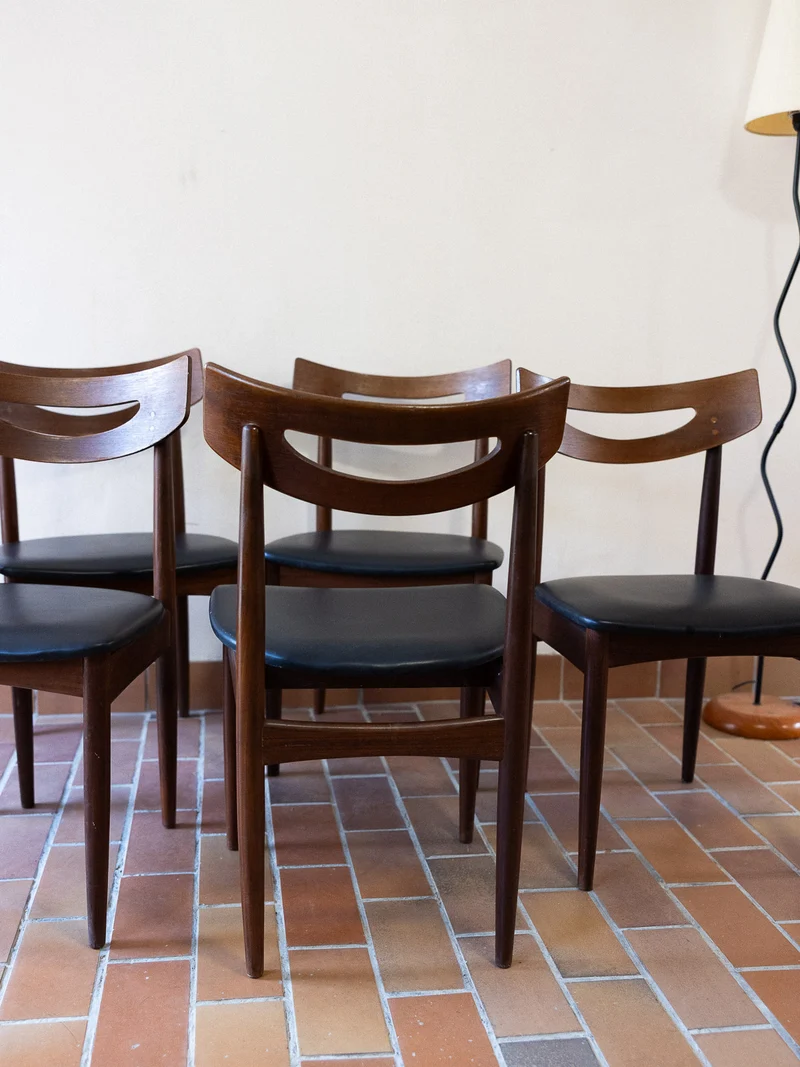 Alma, le lot de 5 sublimes chaises N°1800