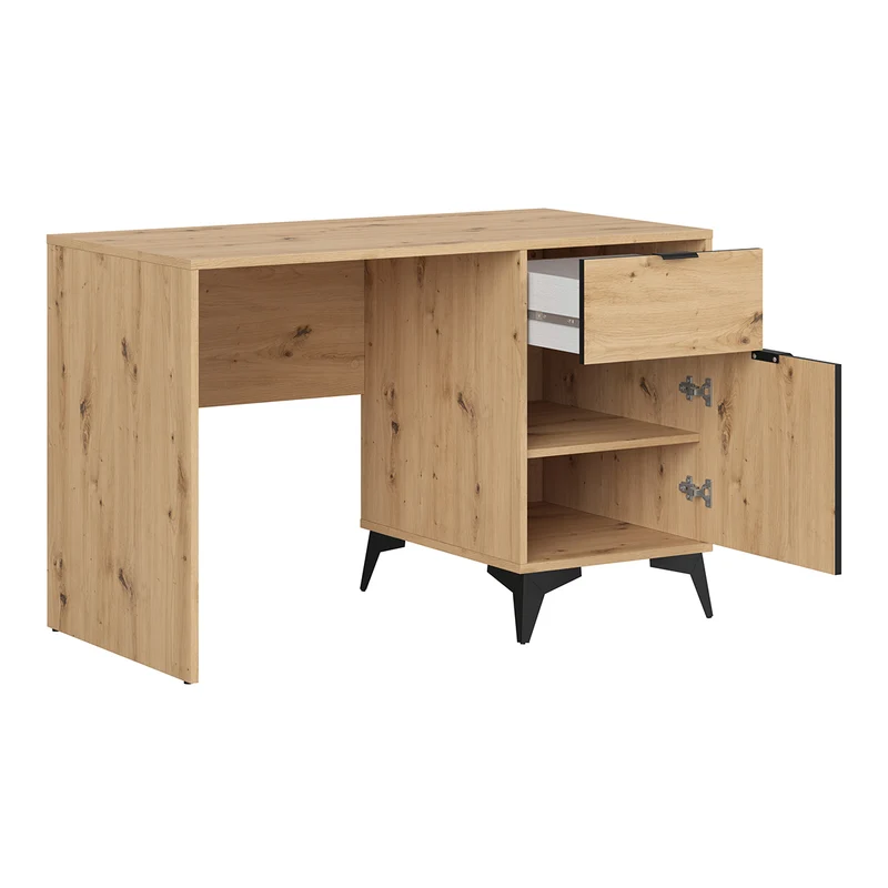 Bureau 1 porte 1 tiroir Mao Bois