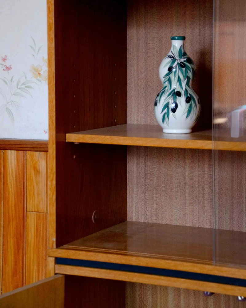Madeleine, la bibliothèque vitrée en chêne N°739