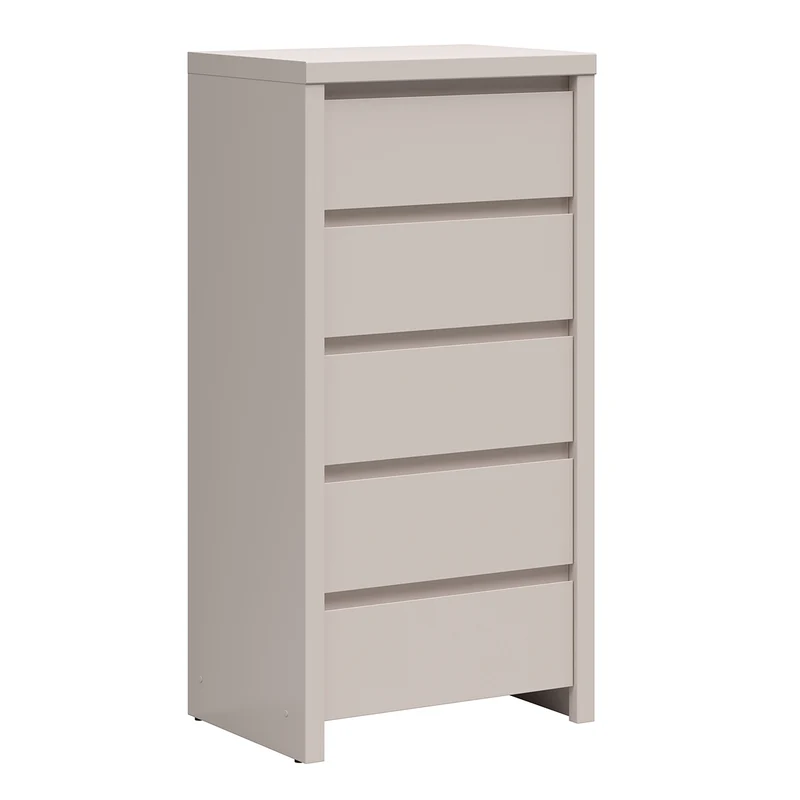 Chiffonnier 5 tiroirs Soren Cachemire
