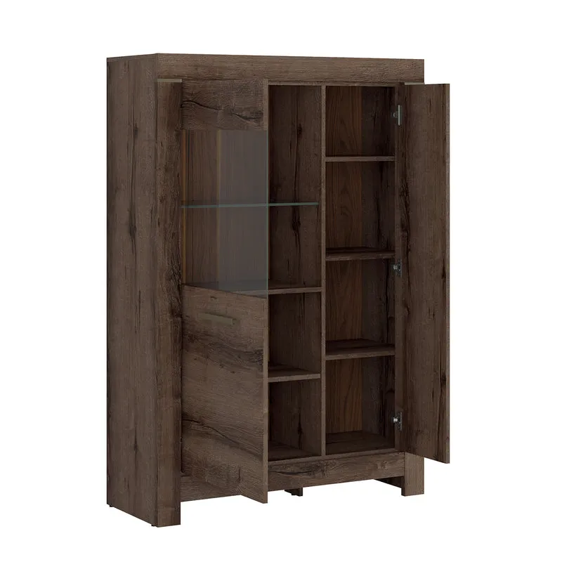 Vaisselier 2 portes Adam Bois foncé
