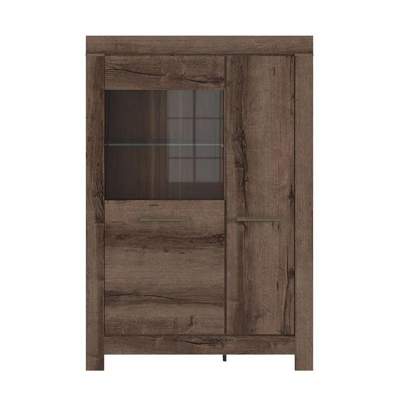 Vaisselier 2 portes Adam Bois foncé