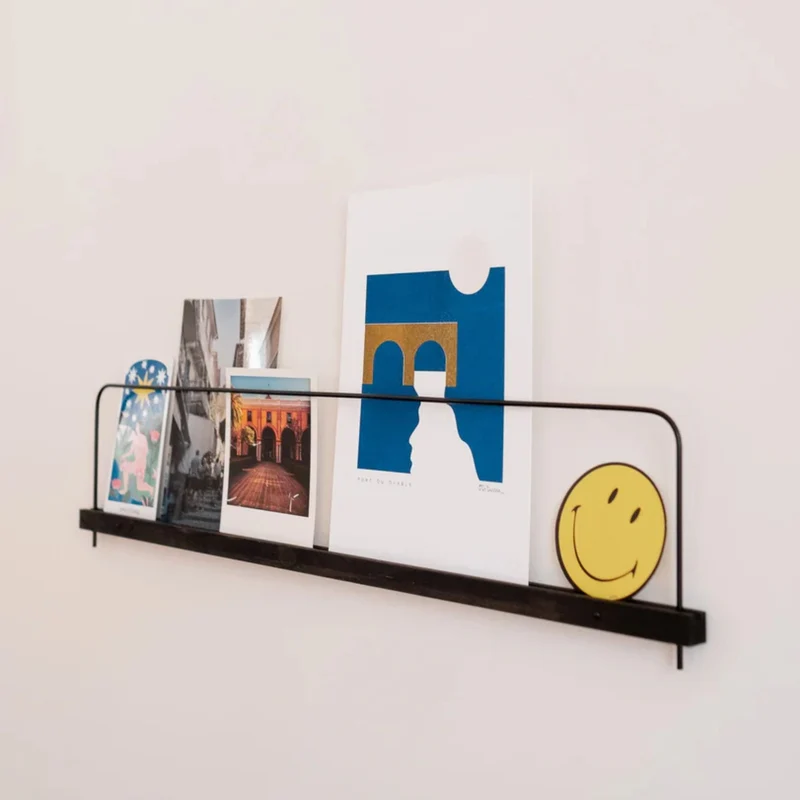 Étagère Super Poses Noir - Petite (20cm)
