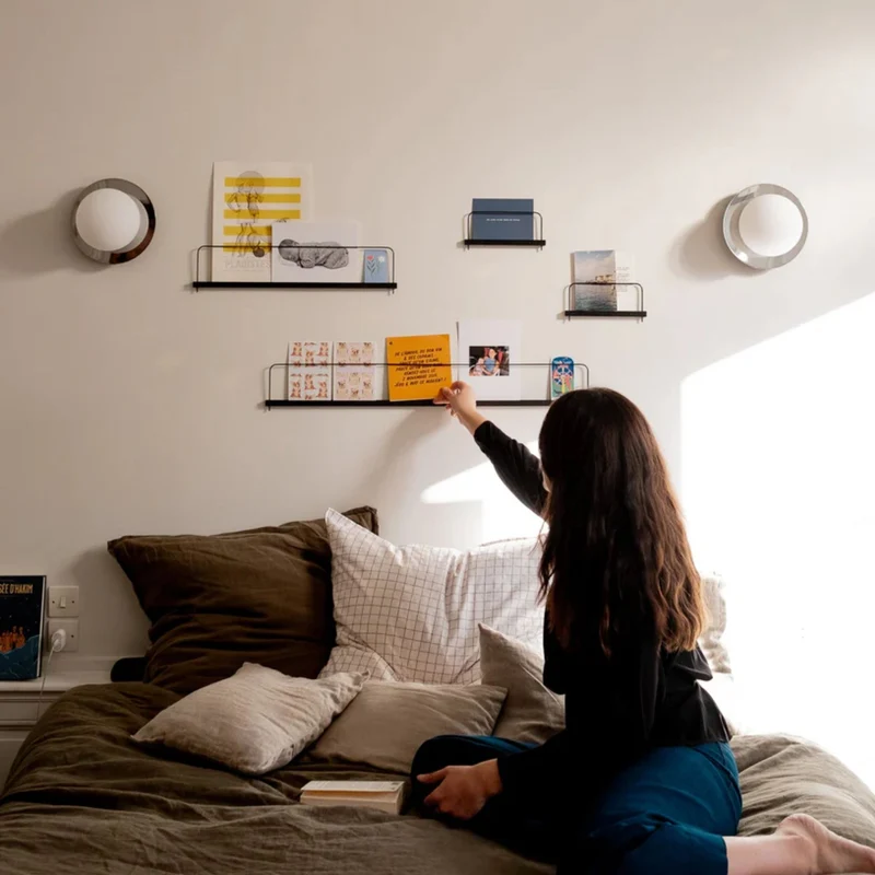 Étagère Super Poses Noir - Petite (20cm)