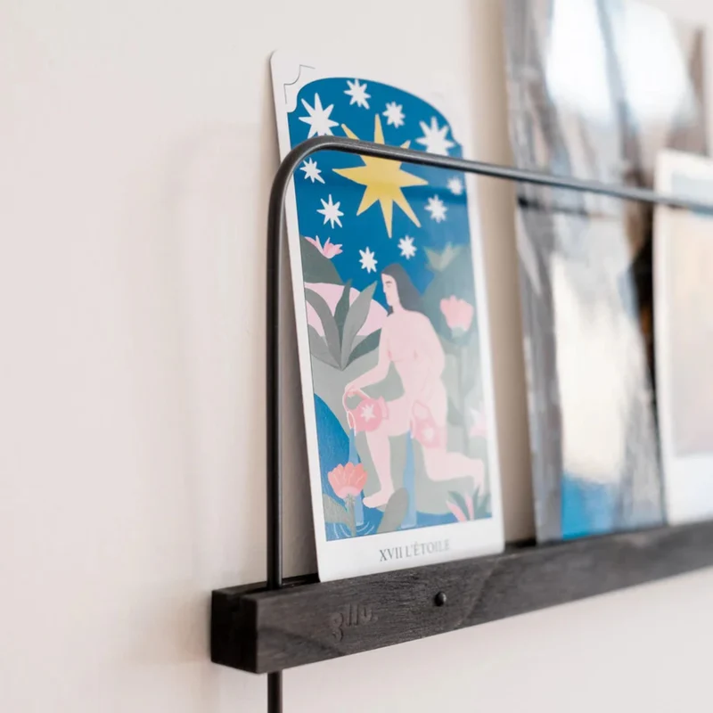 Étagère Super Poses Noir - Petite (20cm)
