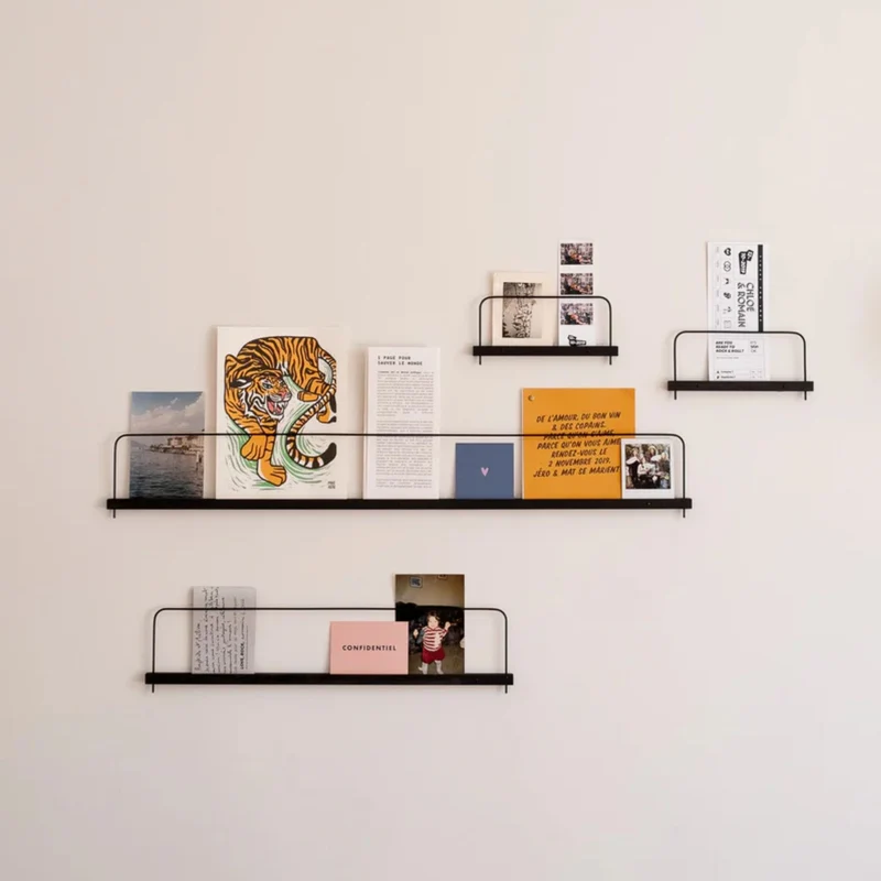 Étagère Super Poses Noir - Petite (20cm)