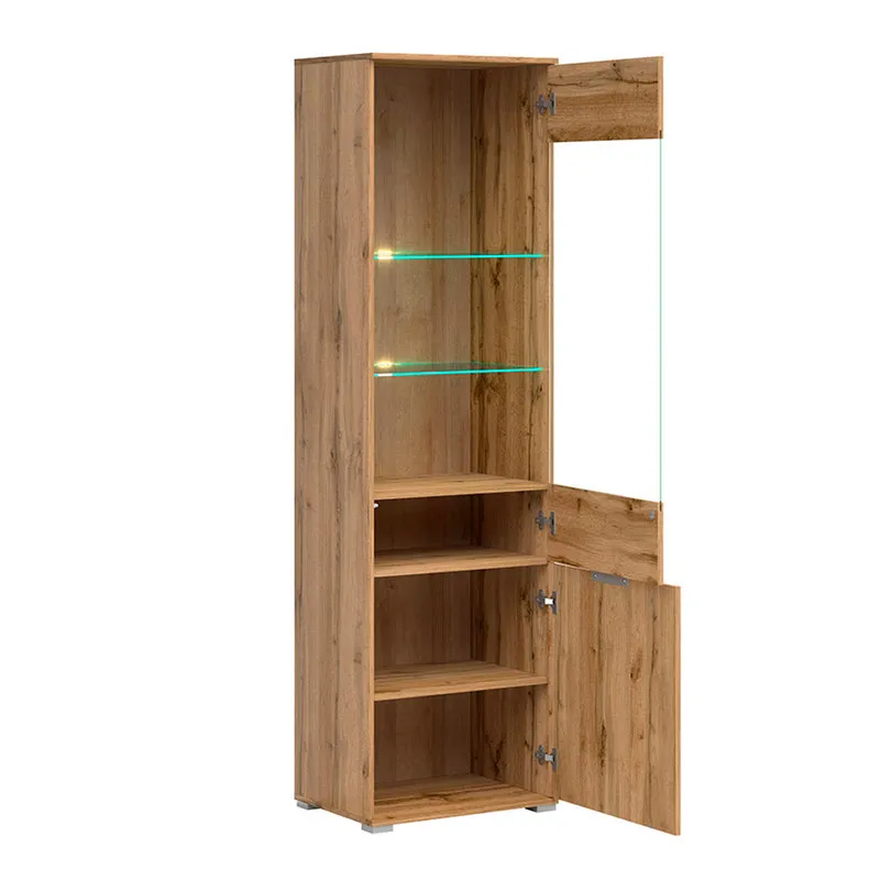 Vitrine 2 portes Selma Bois