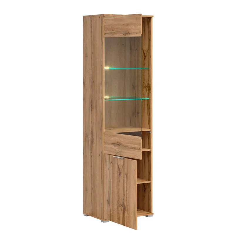 Vitrine 2 portes Selma Bois