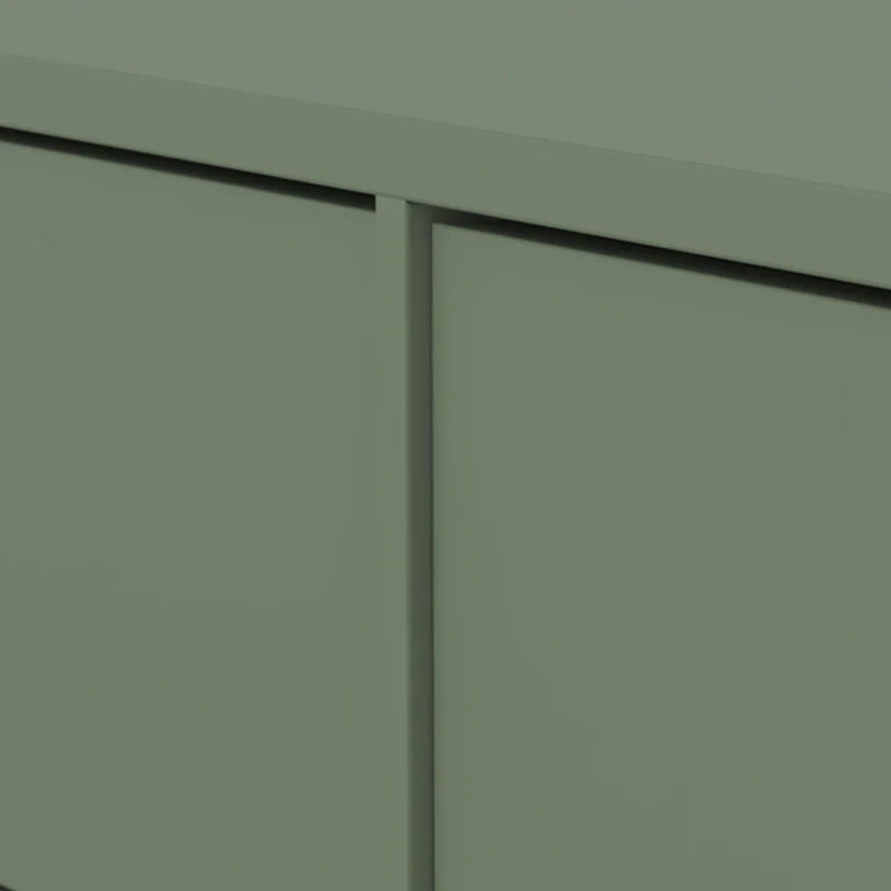 Meuble TV 3 portes 157 cm Loa Vert