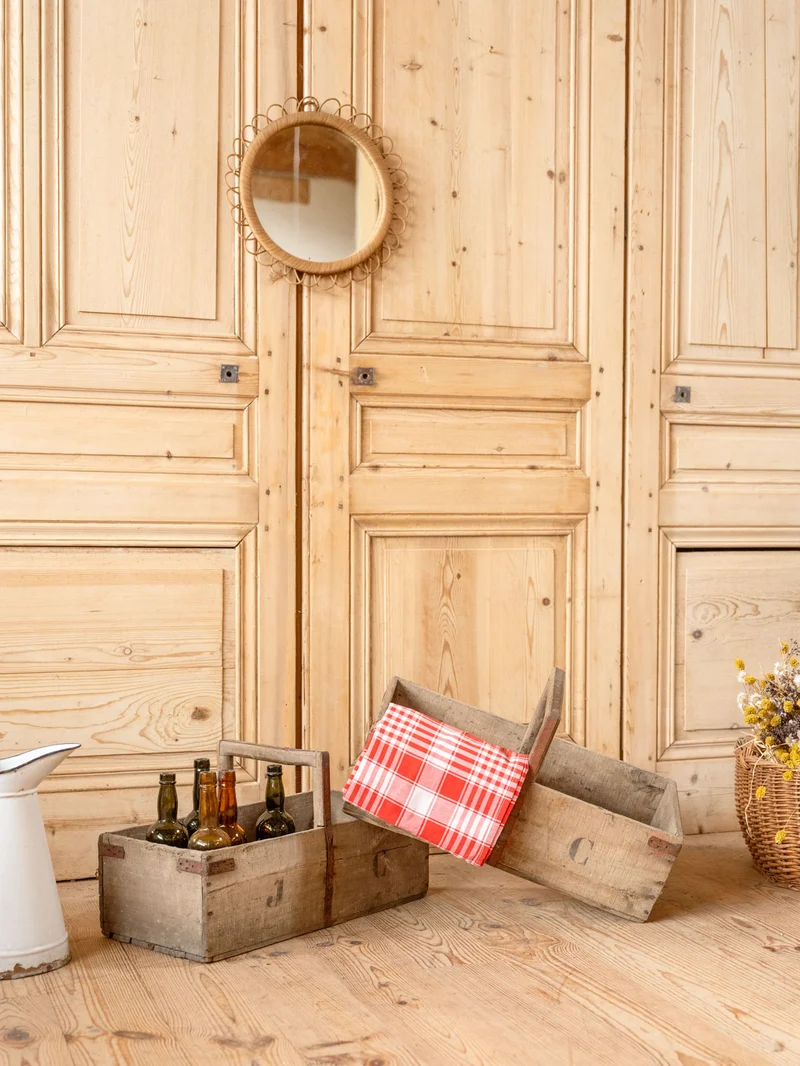 Ambroise, la paire de caisses en bois N°946