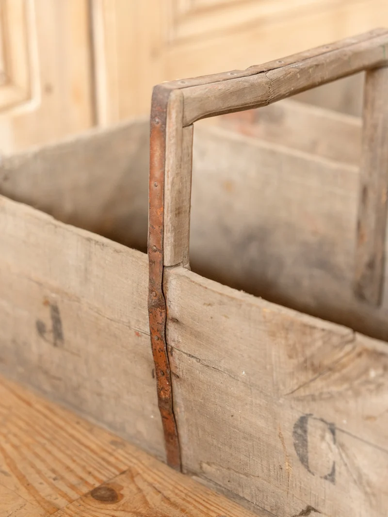Ambroise, la paire de caisses en bois N°946