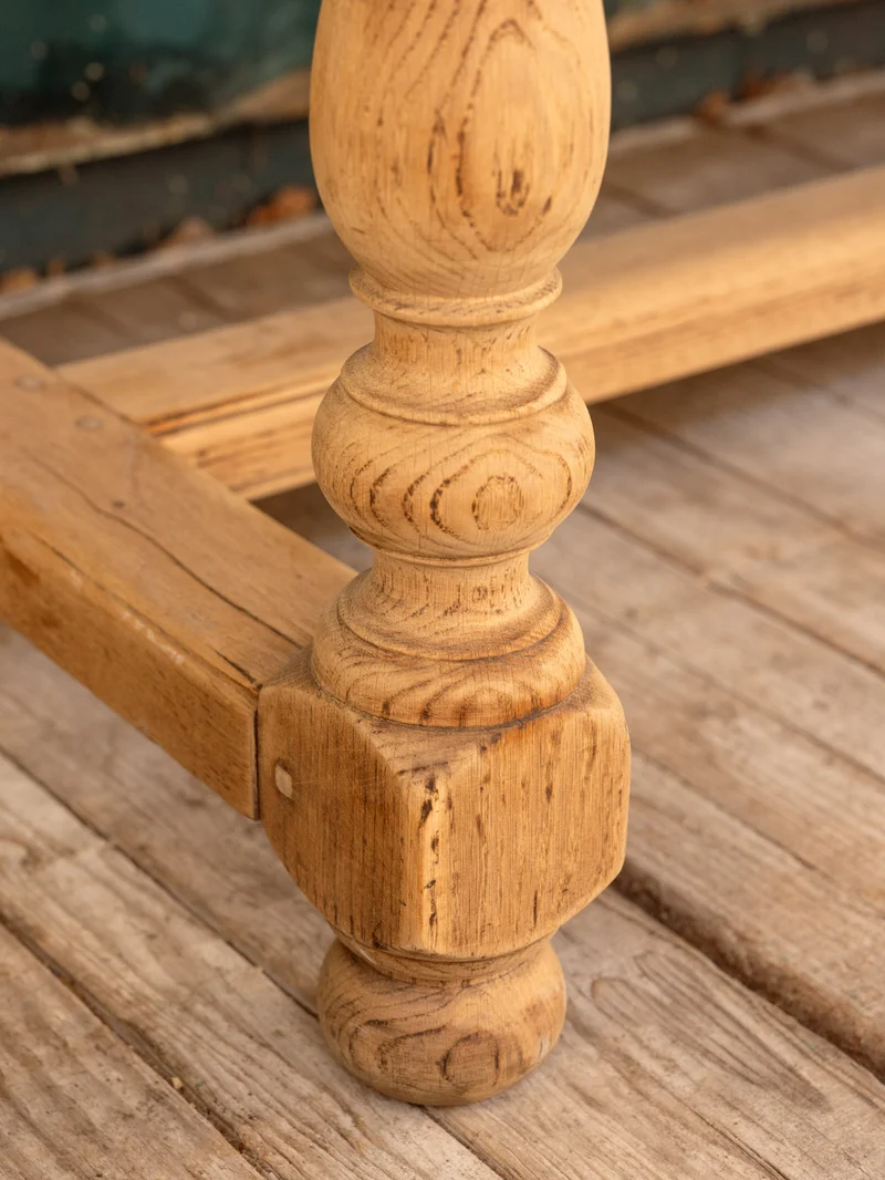Romy, la grande table à manger en bois N°1462