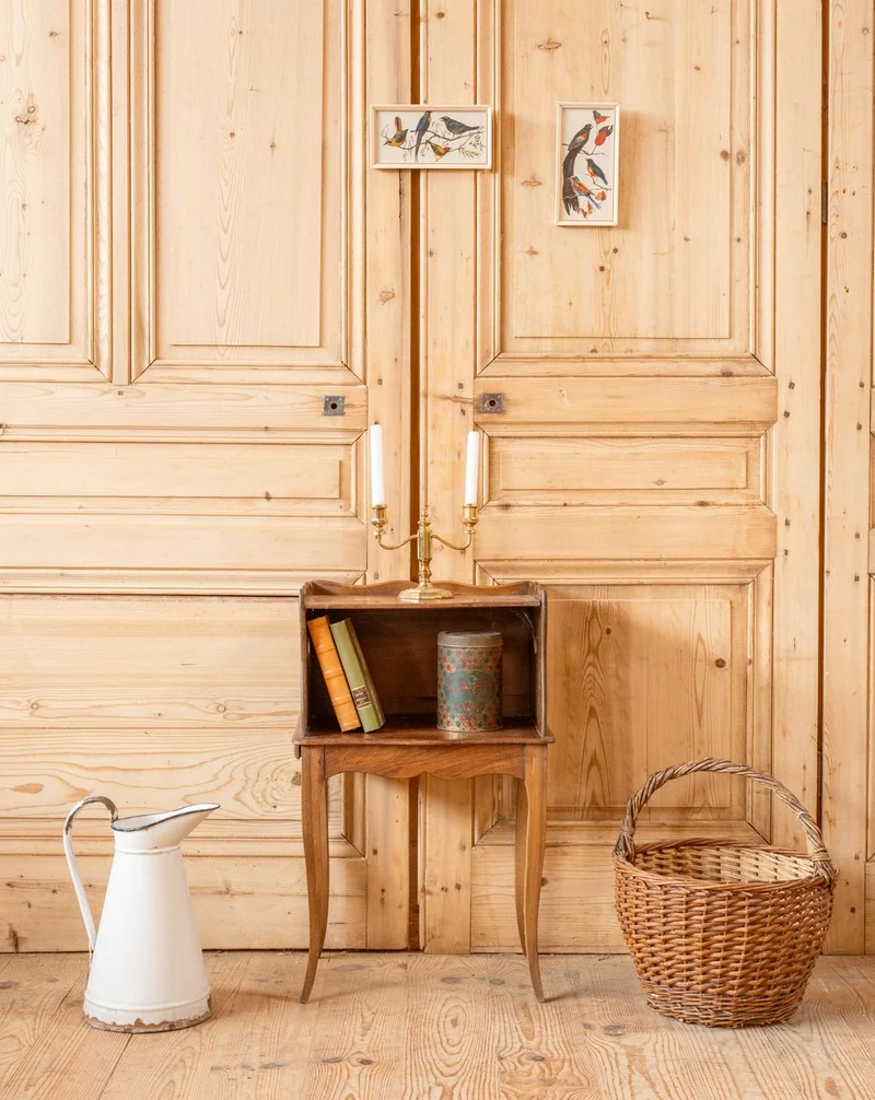 Odile, la table de chevet en bois N°1495